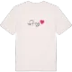 Sveg hjerte T-shirt