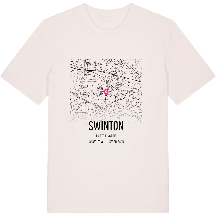 Swinton kort T-shirt – t-shirt fra PinShirt