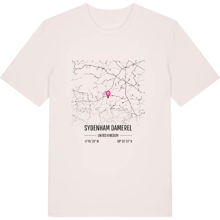 Sydenham Damerel kort T-shirt – t-shirt fra PinShirt