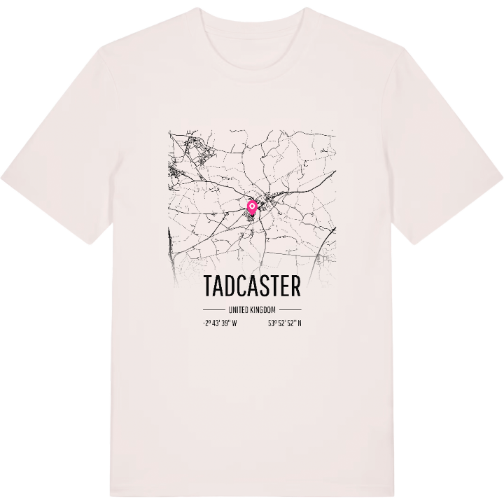 Tadcaster kort T-shirt – t-shirt fra PinShirt