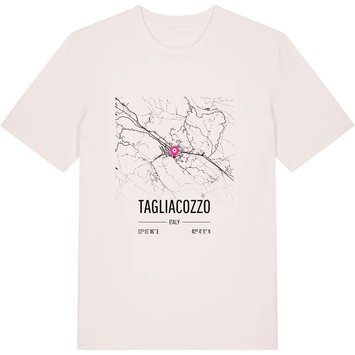 Tagliacozzo kort T-shirt – t-shirt fra PinShirt