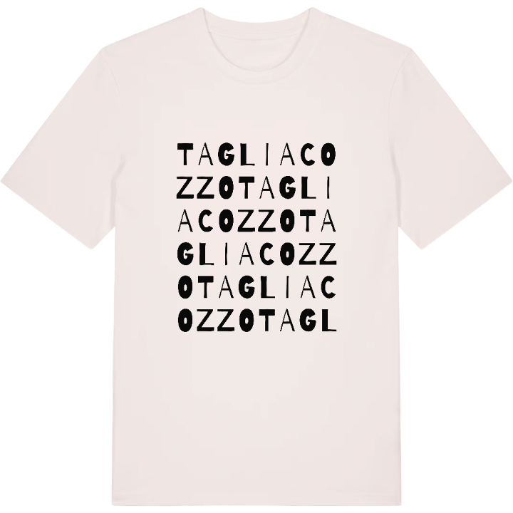 Tagliacozzo ordleg T-shirt – t-shirt fra PinShirt