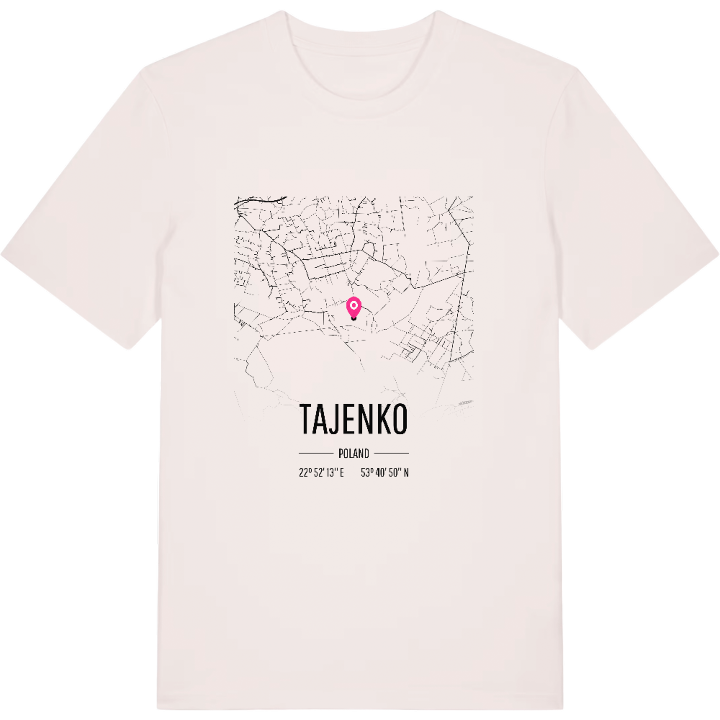 Tajenko kort T-shirt – t-shirt fra PinShirt