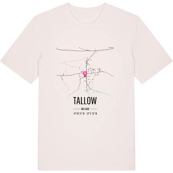 Tallow kort T-shirt – t-shirt fra PinShirt