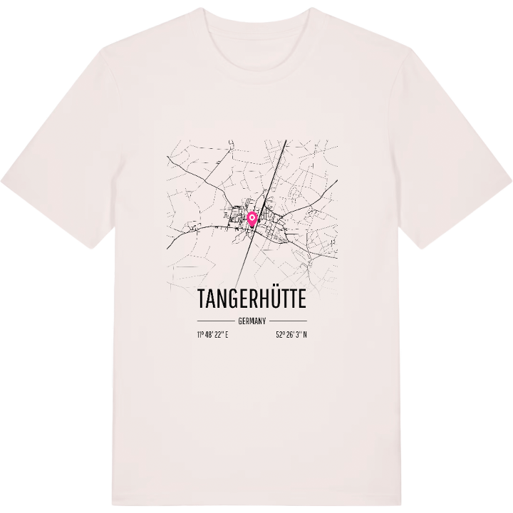 Tangerhütte kort T-shirt – t-shirt fra PinShirt