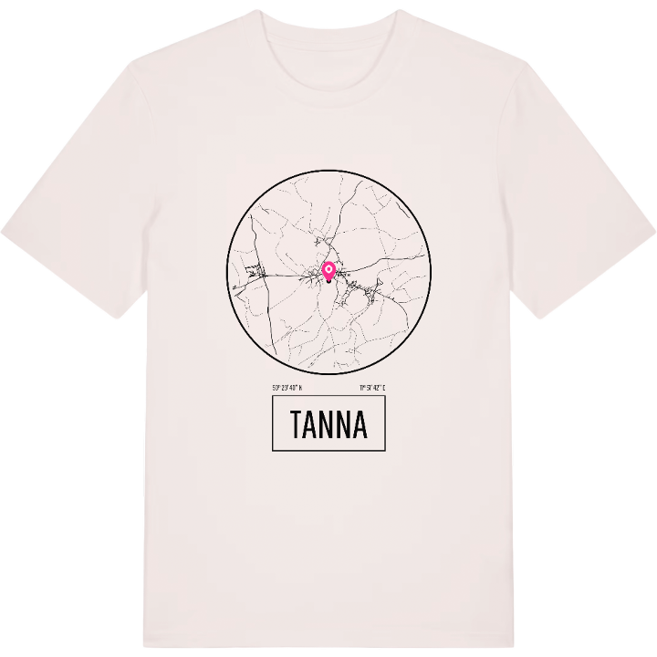 Tanna T-shirt – t-shirt fra PinShirt