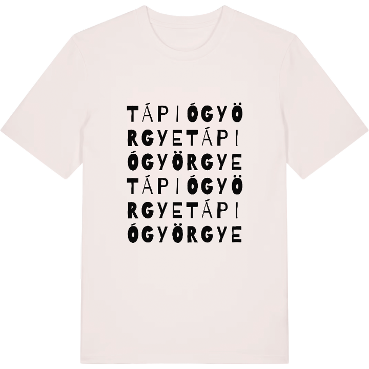 Tápiógyörgye ordleg T-shirt – t-shirt fra PinShirt