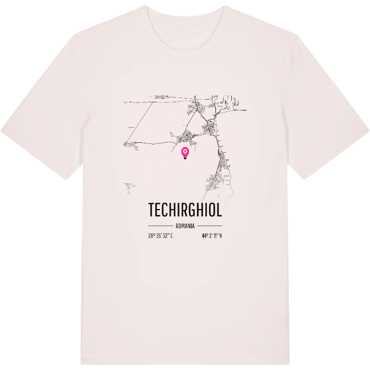 Techirghiol kort T-shirt – t-shirt fra PinShirt
