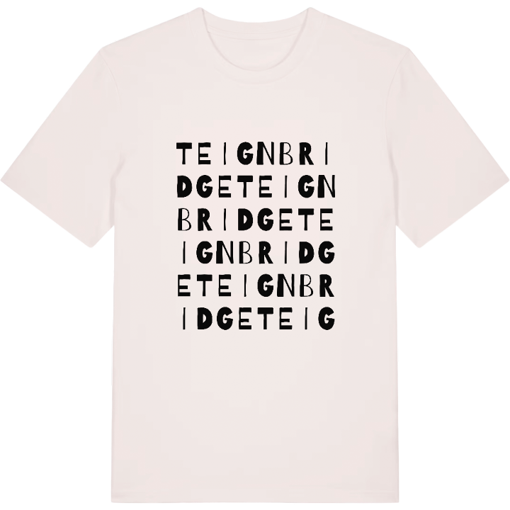 Teignbridge ordleg T-shirt – t-shirt fra PinShirt