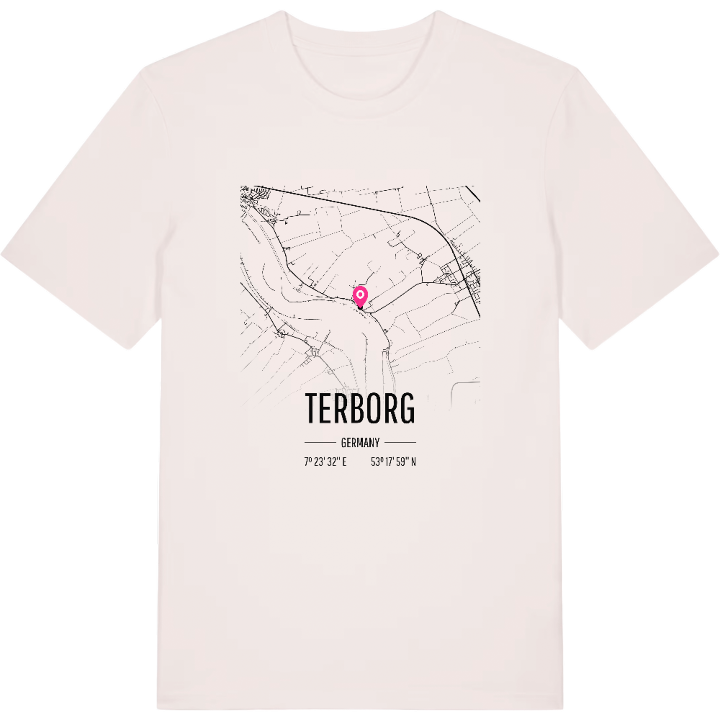 Terborg kort T-shirt – t-shirt fra PinShirt