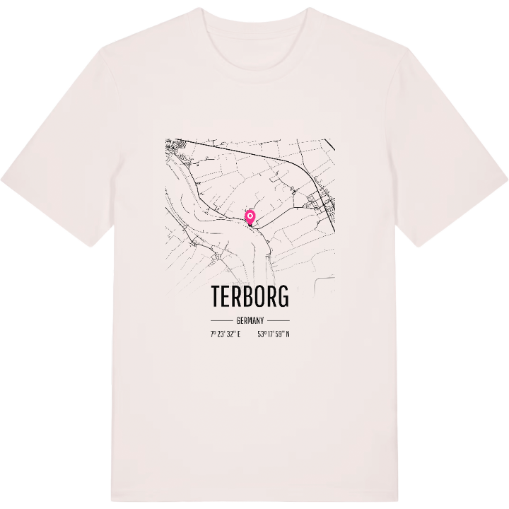 Terborg kort T-shirt – t-shirt fra PinShirt