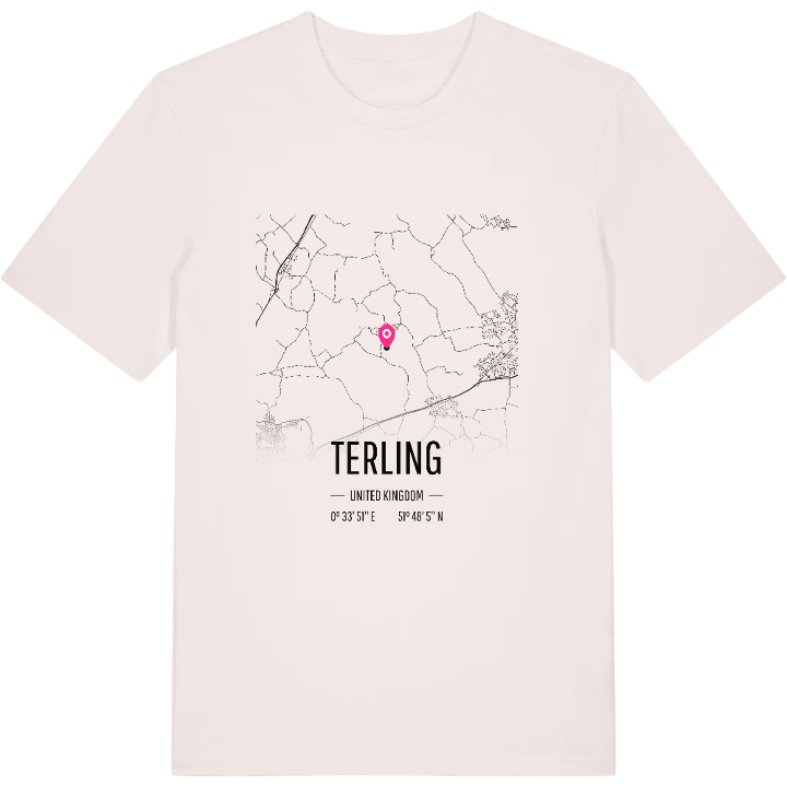 Terling kort T-shirt – t-shirt fra PinShirt