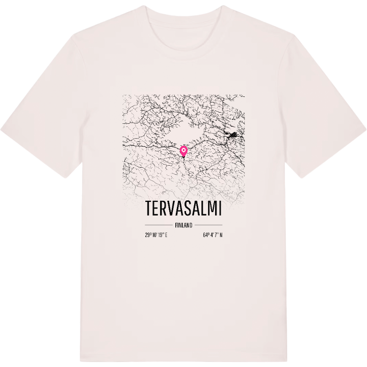 Tervasalmi kort T-shirt – t-shirt fra PinShirt
