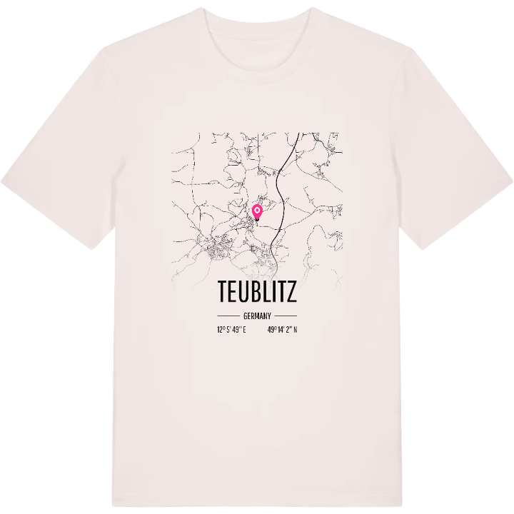 Teublitz kort T-shirt – t-shirt fra PinShirt
