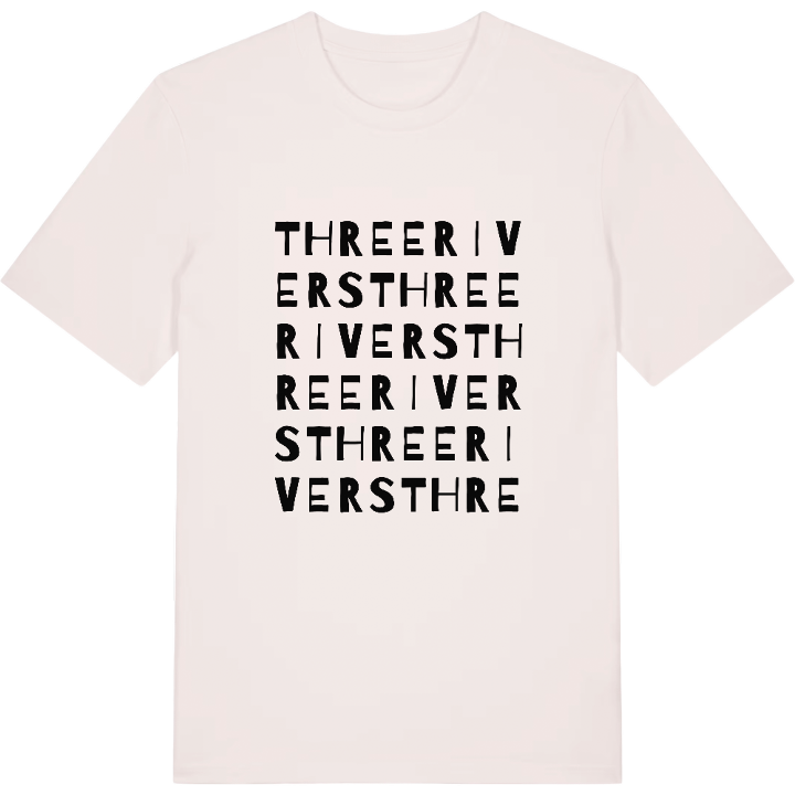Three Rivers ordleg T-shirt – t-shirt fra PinShirt