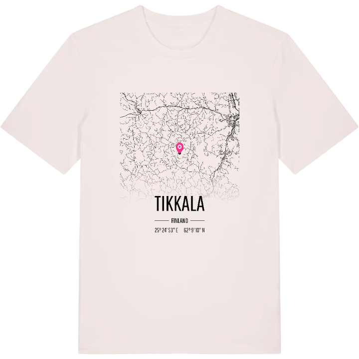 Tikkala kort T-shirt – t-shirt fra PinShirt
