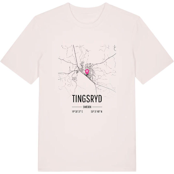 Tingsryd kort T-shirt – t-shirt fra PinShirt
