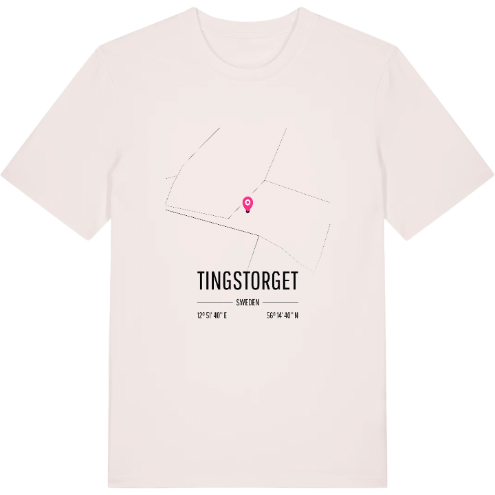 Tingstorget kort T-shirt – t-shirt fra PinShirt