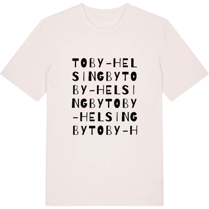 Toby-Helsingby ordleg T-shirt – t-shirt fra PinShirt