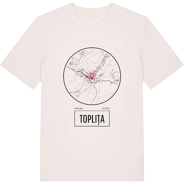 Toplița T-shirt – t-shirt fra PinShirt
