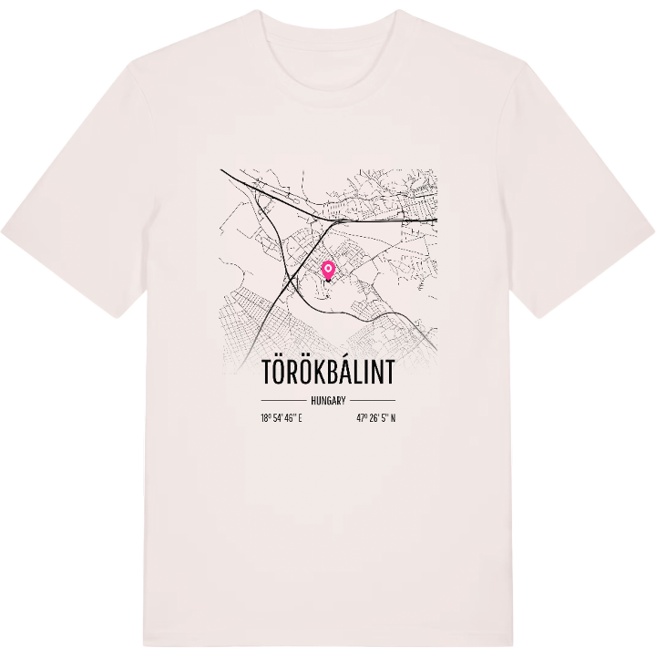 Törökbálint kort T-shirt – t-shirt fra PinShirt