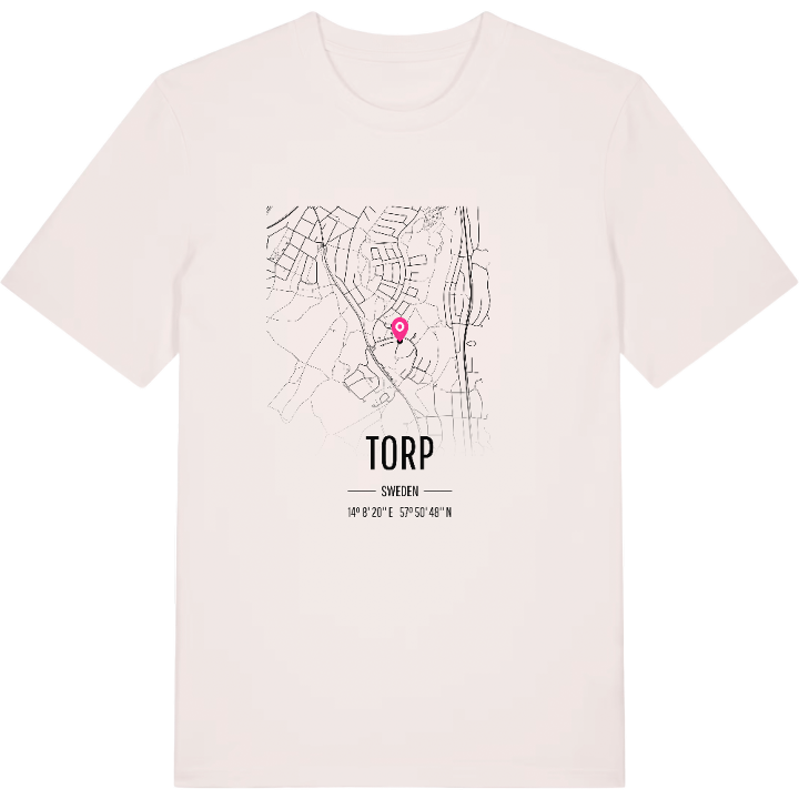 Torp kort T-shirt – t-shirt fra PinShirt