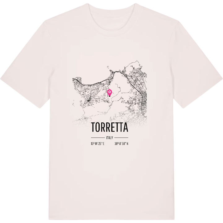 Torretta kort T-shirt – t-shirt fra PinShirt