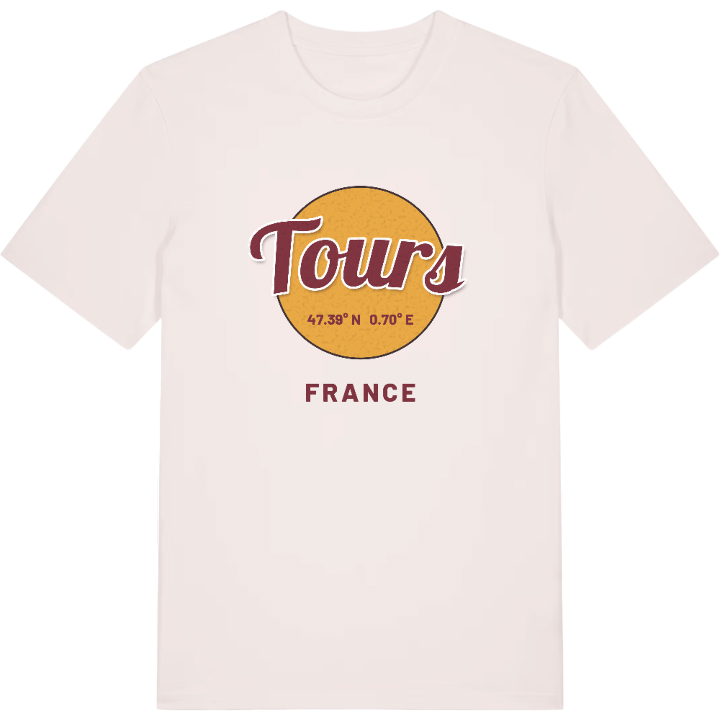 Tours cirkel T-shirt – t-shirt fra PinShirt