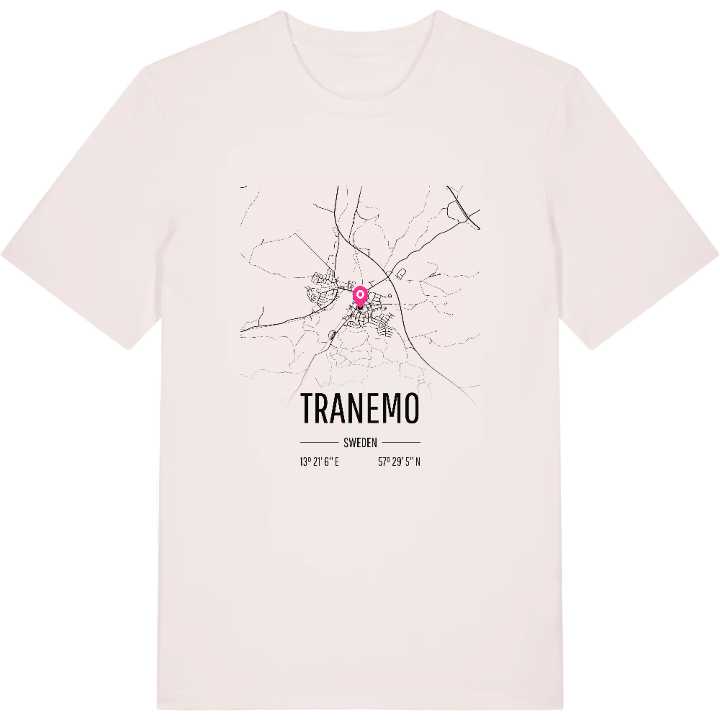 Tranemo kort T-shirt – t-shirt fra PinShirt
