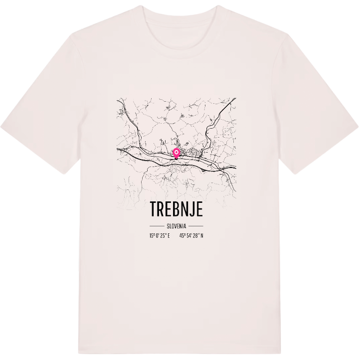 Trebnje kort t-shirt – t-shirt fra PinShirt