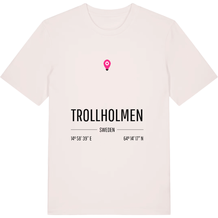 Trollholmen kort T-shirt – t-shirt fra PinShirt