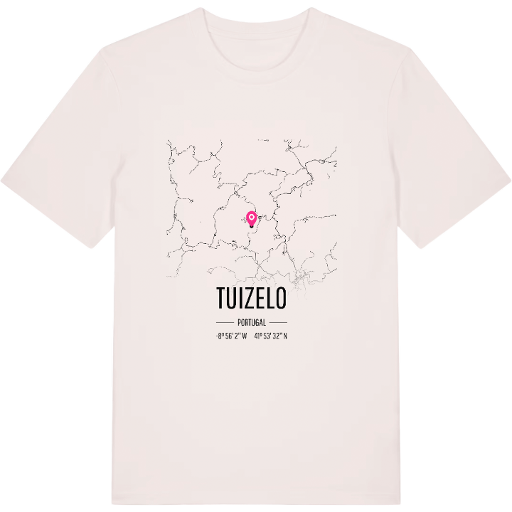 Tuizelo kort T-shirt – t-shirt fra PinShirt