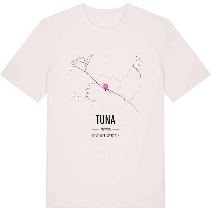 Tuna kort T-shirt – t-shirt fra PinShirt