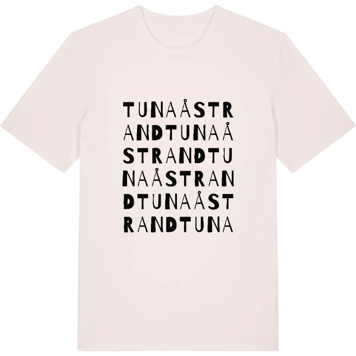 Tunaåstrand ordleg T-shirt – t-shirt fra PinShirt