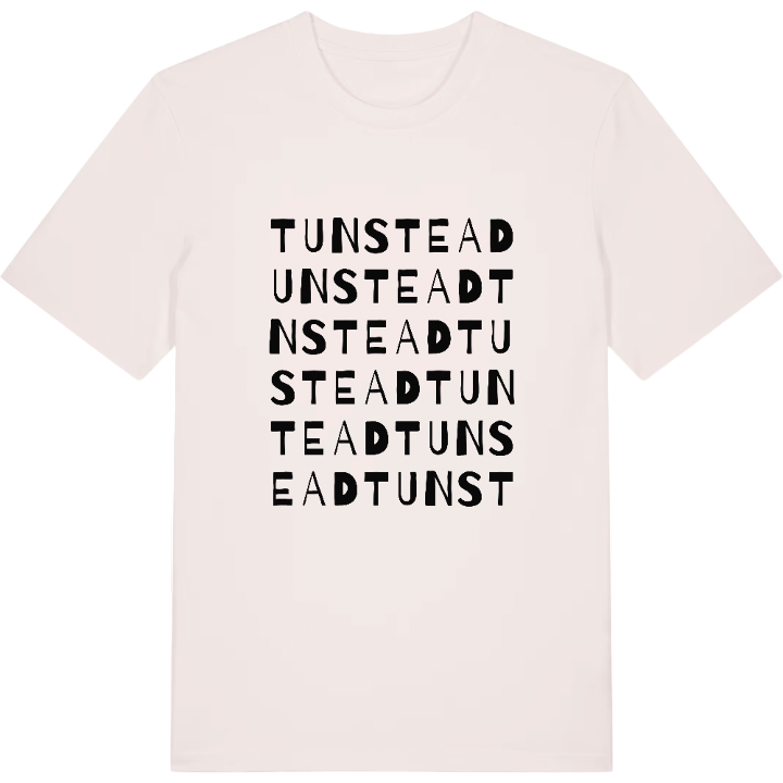 Tunstead ordleg T-shirt – t-shirt fra PinShirt