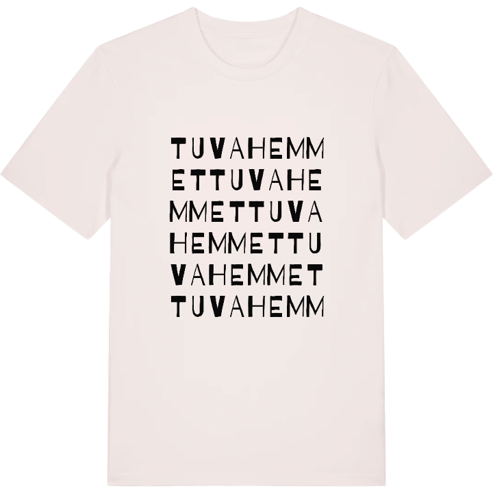 Tuvahemmet ordleg T-shirt – t-shirt fra PinShirt