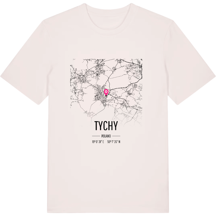 Tychy kort T-shirt – t-shirt fra PinShirt