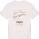 Uddared kort T-shirt