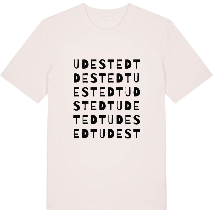 Udestedt ordleg T-shirt – t-shirt fra PinShirt