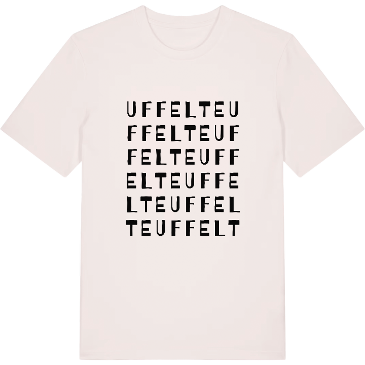Uffelte ordleg T-shirt – t-shirt fra PinShirt