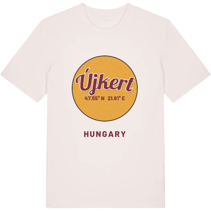 Újkert cirkel T-shirt – t-shirt fra PinShirt