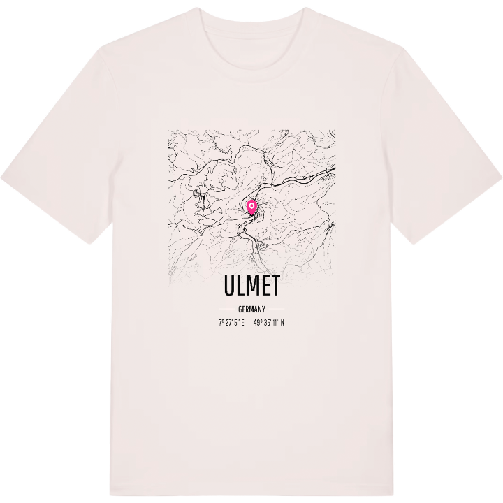 Ulmet kort T-shirt – t-shirt fra PinShirt