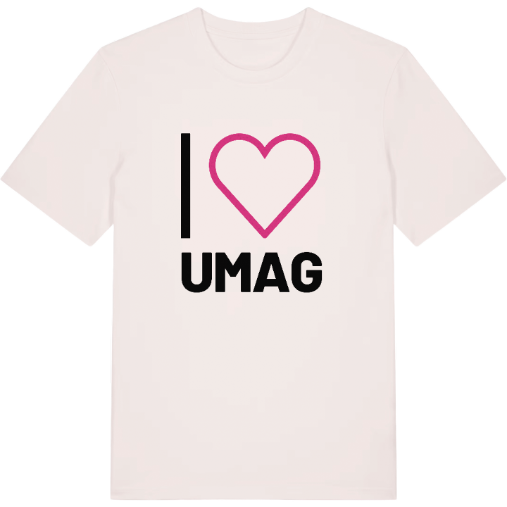 Jeg elsker Umag T-shirt stort tryk – t-shirt fra PinShirt