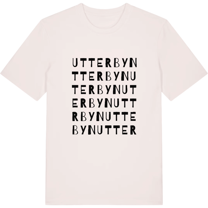 Utterbyn ordleg T-shirt – t-shirt fra PinShirt