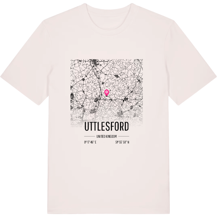 Uttlesford kort T-shirt – t-shirt fra PinShirt