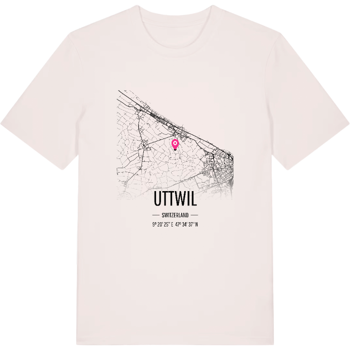 Uttwil kort T-shirt – t-shirt fra PinShirt