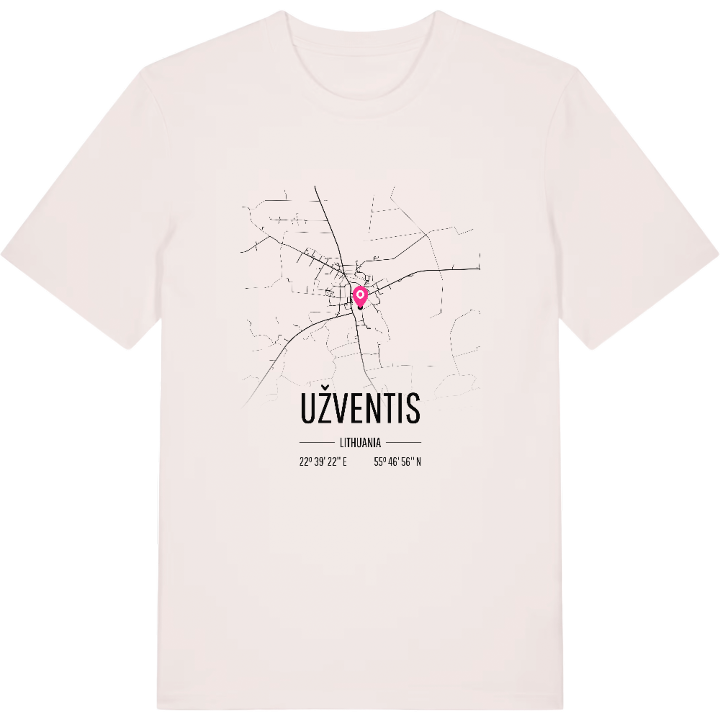 Užventis kort T-shirt – t-shirt fra PinShirt