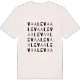 Vaale ordleg T-shirt