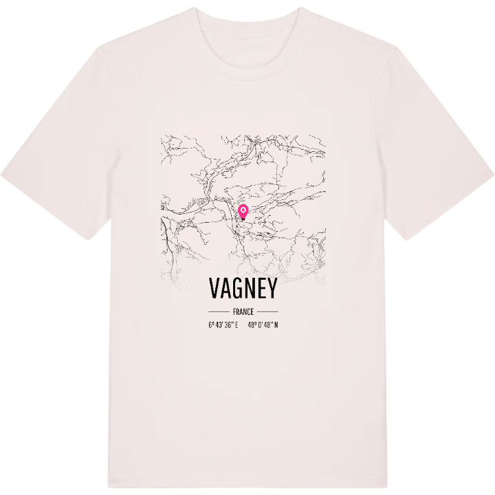 Vagney kort T-shirt – t-shirt fra PinShirt