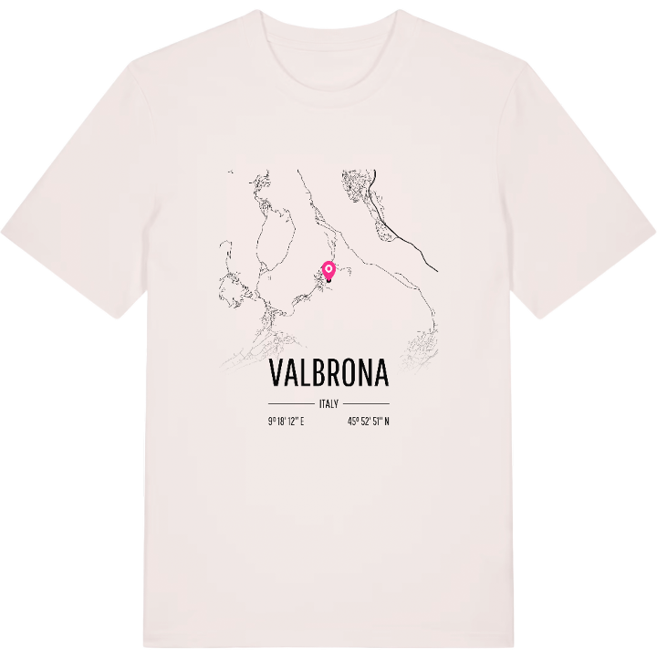 Valbrona kort T-shirt – t-shirt fra PinShirt